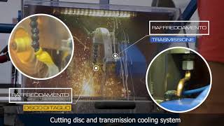 Cutting machine for linear guides
