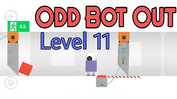 Odd Bot Out Level 11, odd bot out gameplay, Odd bot out walkthrough, invincible Sigog
