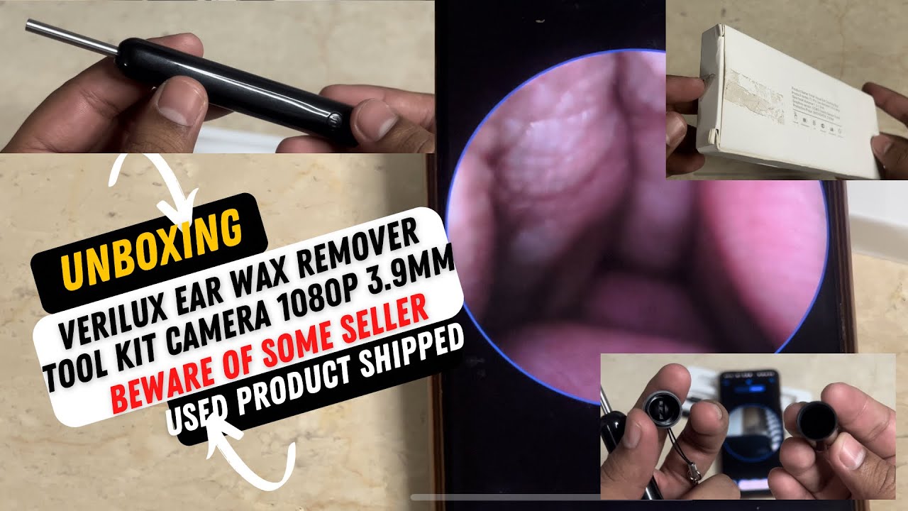 Verilux Ear Wax Remover Tool Kit Camera | Wireless HD 1080p | Unboxing and Review | Worst Seller