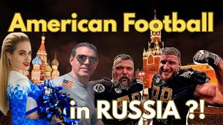 🇺🇸AMERICAN in MOSCOW!🇷🇺Finds an American FOOTBALL League!🏈SEE the Game!📣💃 screenshot 4