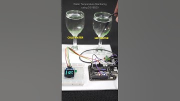 Water Temperature Monitoring using Arduino #shorts