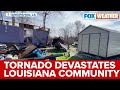 Tornado trapped woman inside home after roof collapsed in tangipahoa parish louisiana