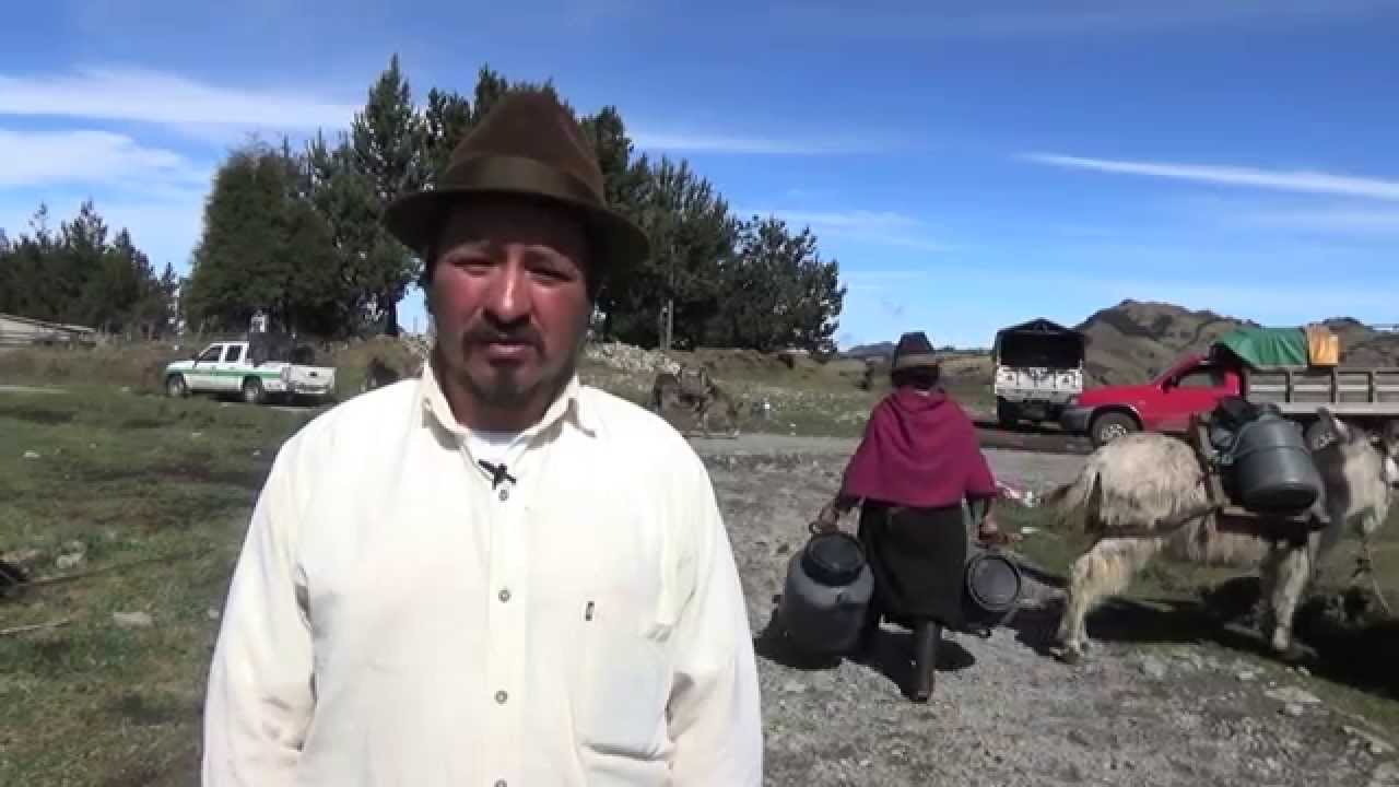 Producción de Quesos Artesanales en Yacubiana, Salinas de Guaranda, Ecuador.