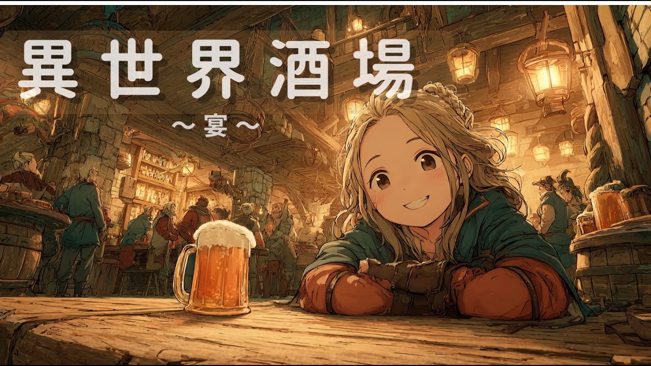 【ケルト音楽】異世界酒場で流れる陽気なアイリッシュBGM｜仲間と過ごす夜に🍺