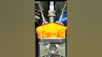 How Spark Plugs Actually Work in Seconds! #automobile