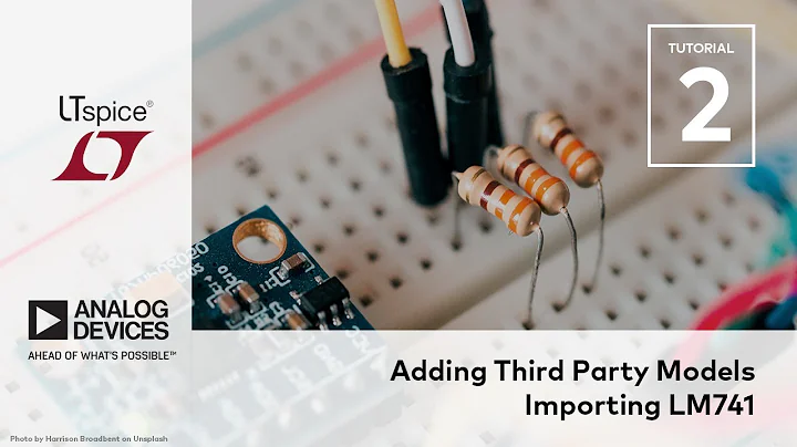 Adding Third Party Models | TI LM741 | Inverting Op-amp Circuit | Tutorial 2