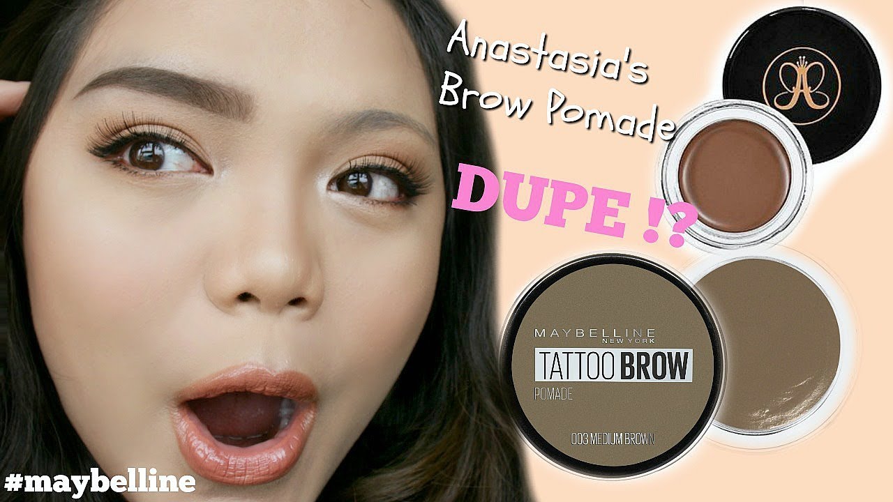 Maybelline Tattoo Pot| First - YouTube Impression Pomade Brow