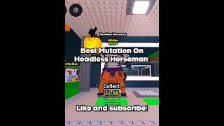 Best Mutation On Headless Horseman in Steal A Brainrot, Roblox Brainrots #roblox #stealabrainrot