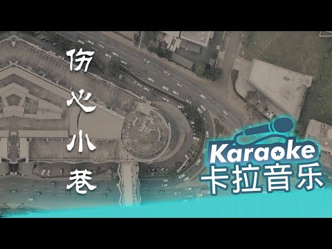 芊芸 - 伤心小巷 - KARAOKE 版【闽南語版】首唱女声 【卡拉OK拼音字幕】KARAOKE 版