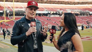 Marc Martel Talks 'Monday Night Football' Halftime Show at Levi’s® Stadium