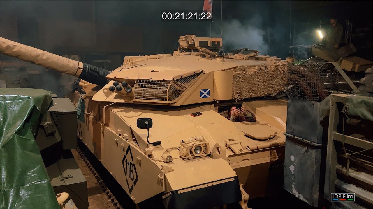 the Mighty Challenger 1 MBT ( Main Battle Tank ) - Combat Ready V12 Rolls Royce