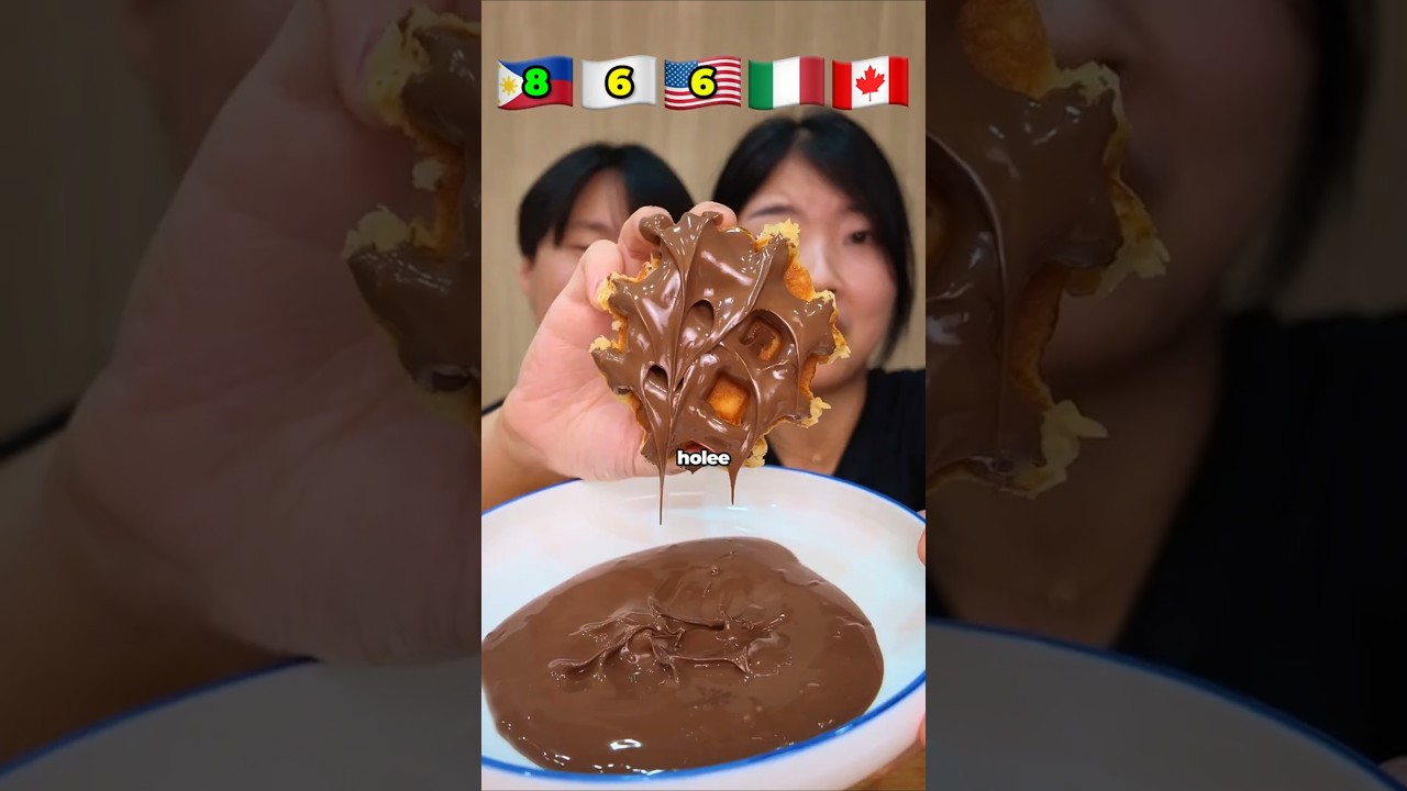 Rating Waffle With Toppings from Around the World 🧇