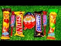 Satisfying video Asmr lollipops candy and chocolate unboxing video Asmr opening video