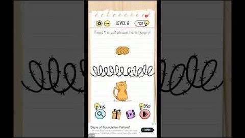 Brain Test Level 8 - Feed the Cat Please, He is Hungry (Walkthrough Video)