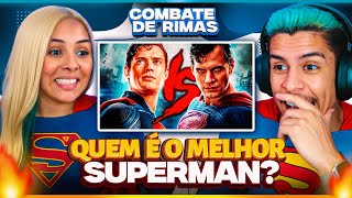 SUPER COMBATE DE RIMAS: Superman (James Gunn) VS. Superman (Zack Snyder) | [Casal Jounin React] 🔥