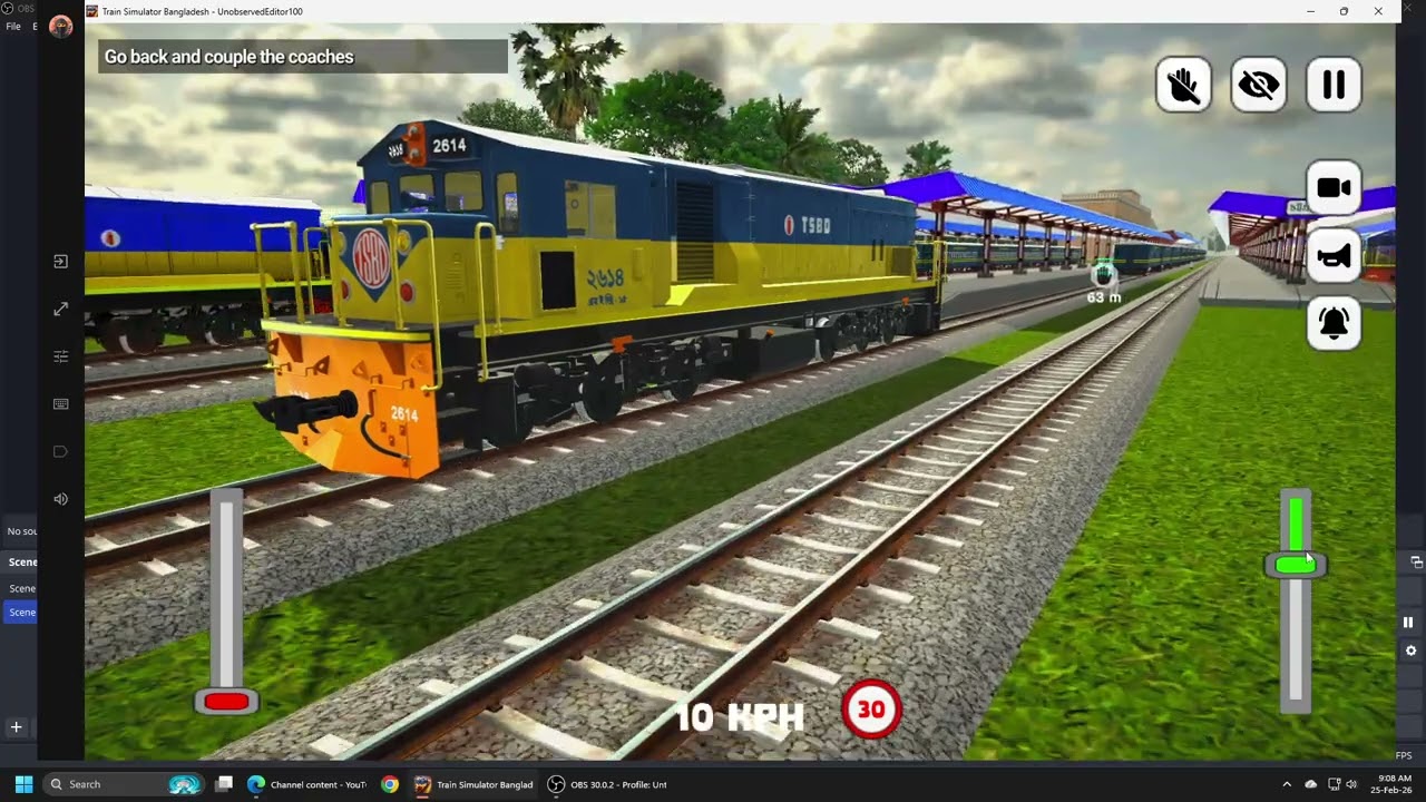 How to Cross the Signal Train Simulator Bangladesh