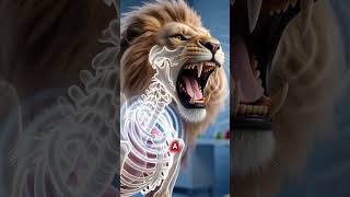What Happens Inside a Lion’s Body When It Roars? 🦁 (Transparent Anatomy)