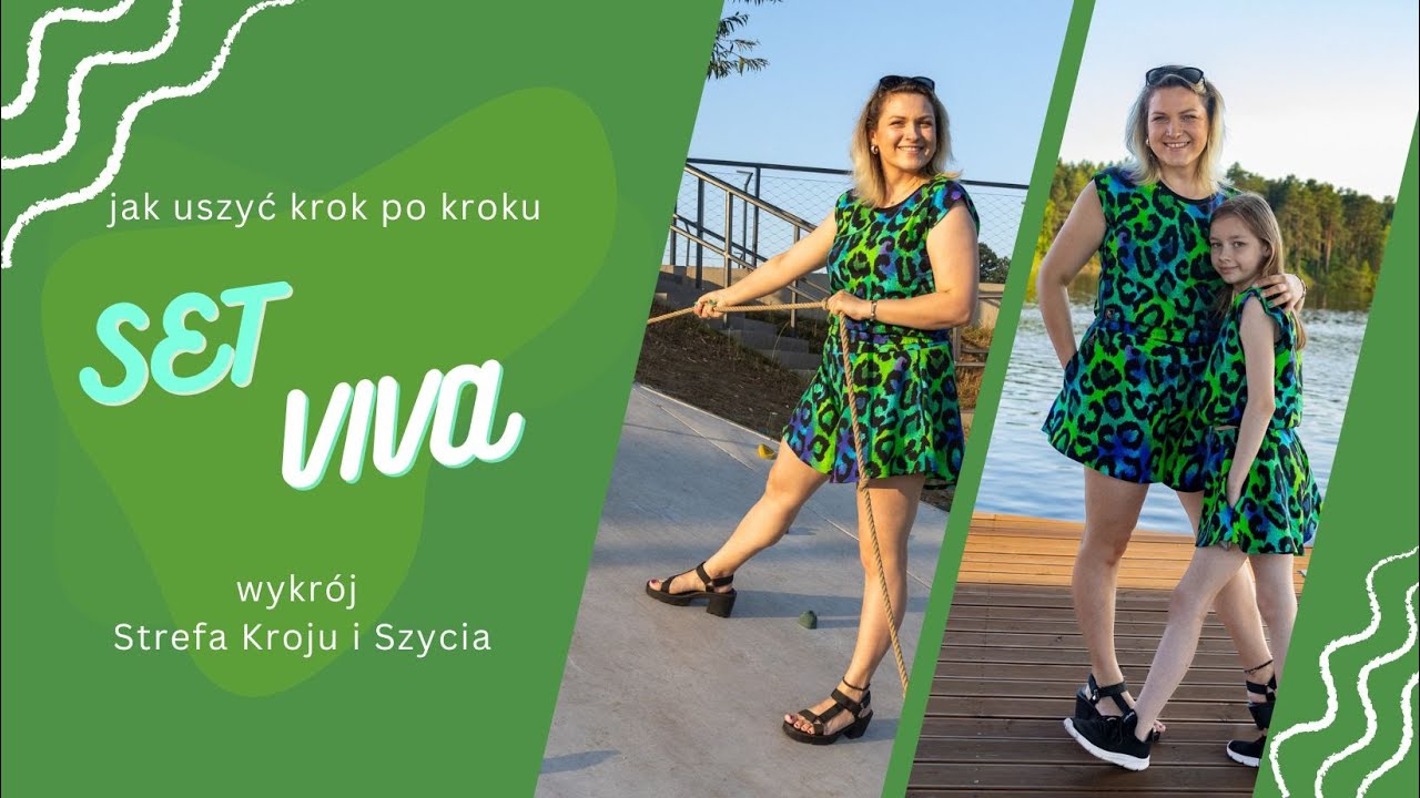 Jak uszyć Set Viva - Krok po kroku - Wykrój Strefa Kroju i Szycia - YouTube