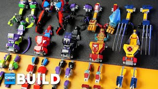 LEGO Speed Build! Marvel Mech Armor Collection 2022 | LEGO Marvel Super Heroes | Beat Build | ASMR