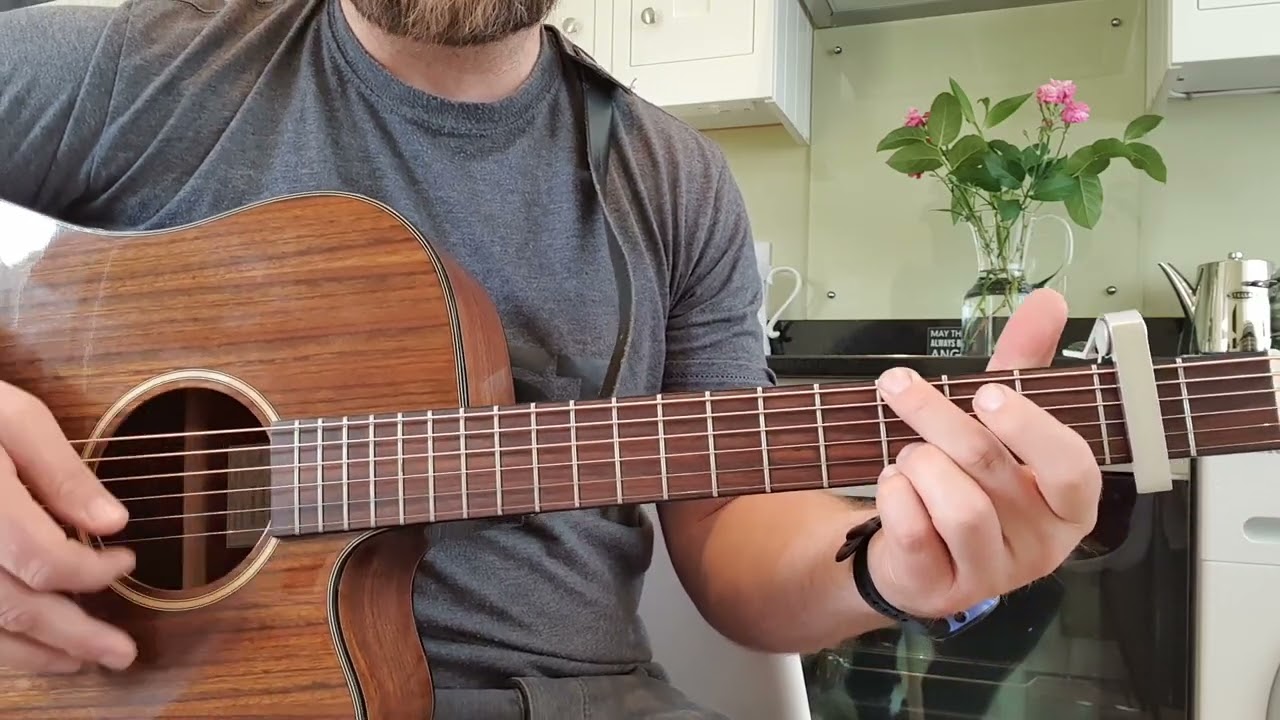 How to play LUCILLE By Kenny Rogers
