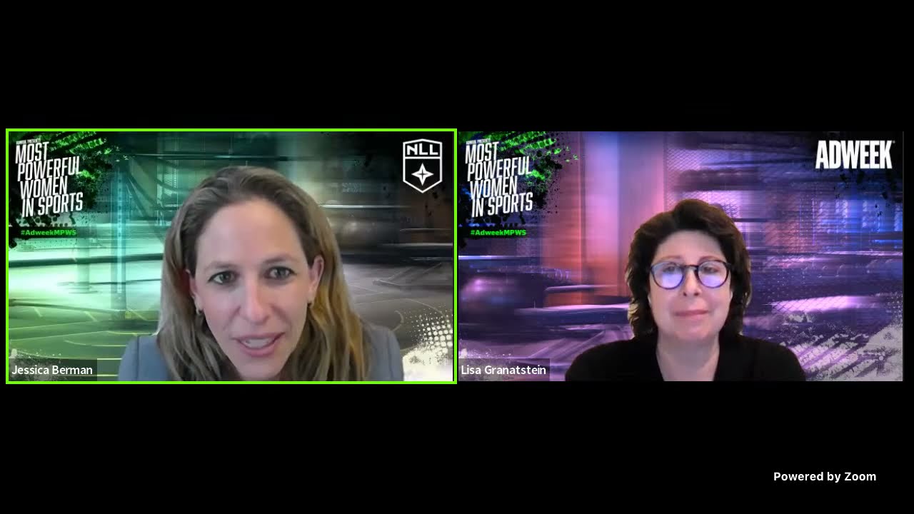 Adweek's Most Powerful Women in Sports | Jessica Berman, NLL