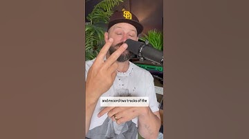 🎙️ Vocal recording trick 📷 Jeff Schneeweis
