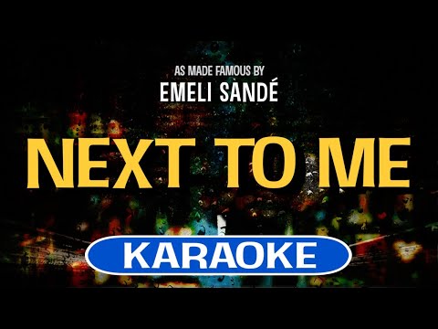 Miniatura do vídeo de Next to Me - Emeli Sande
