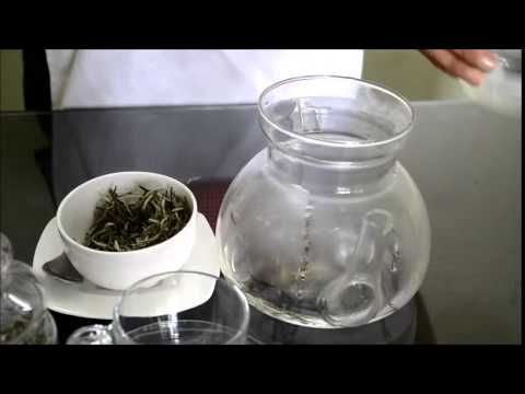Silver Needles White Tea Brewing - video from GopalDhara