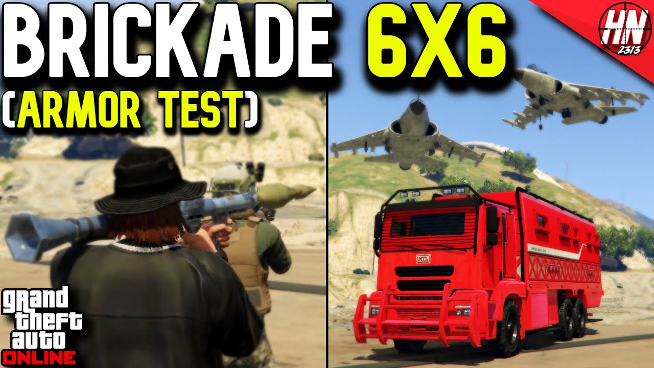 Acid Lab (Brickade 6x6) Armor Test | GTA Online - YouTube