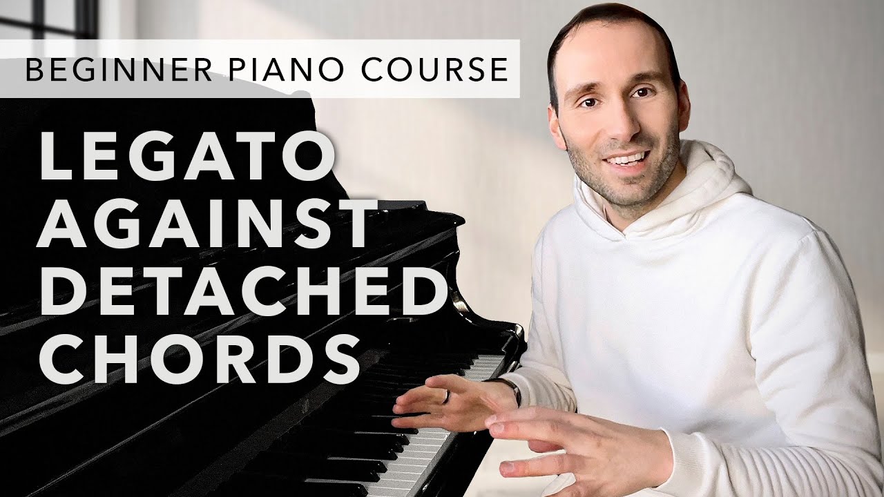 Beginner Piano Course Level 2 12. Legato Melody Against Detached