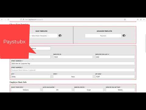Generate Paystubs with Accurate Tax Calculations