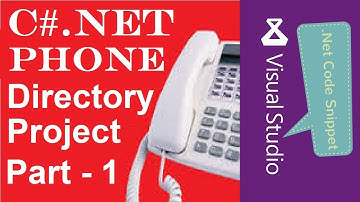 phone directory project csharp: part 1
