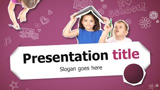 learning animated ppt template