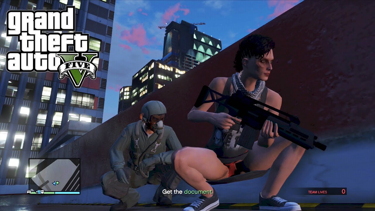 GTA 5 Online Mission: The Parking Garage - Potato Facts