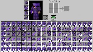 Minecraft UHC but there is infinite netherite...