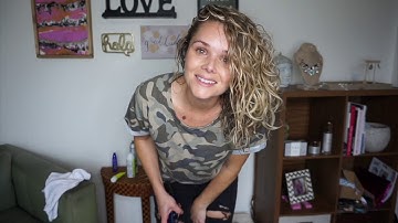 Wavy Hair Tutorial- Using Deva Curl Products