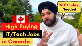 High Paying Ittech Jobs In Canada With No Coding Required Gursahib Singh Canada