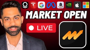 🚨LIVE: Market Open!!