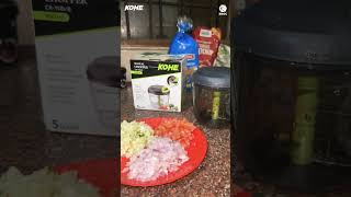 Quick & Easy Veggie Sandwich With Kohe Manual Chopper Healthy Recipe In Minutes Kohe Kgoc