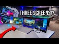 A triple screen laptop  maxfree s2 triple monitor for laptops  unboxing