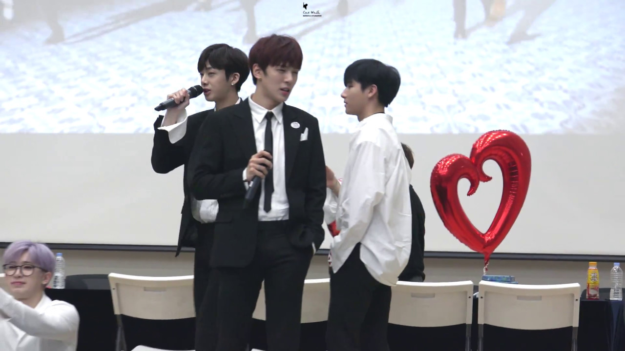 170507 노원팬싸 몬스타엑스 형원 산소는 CO2 나는 문과! 너는 카메라 딜리트!