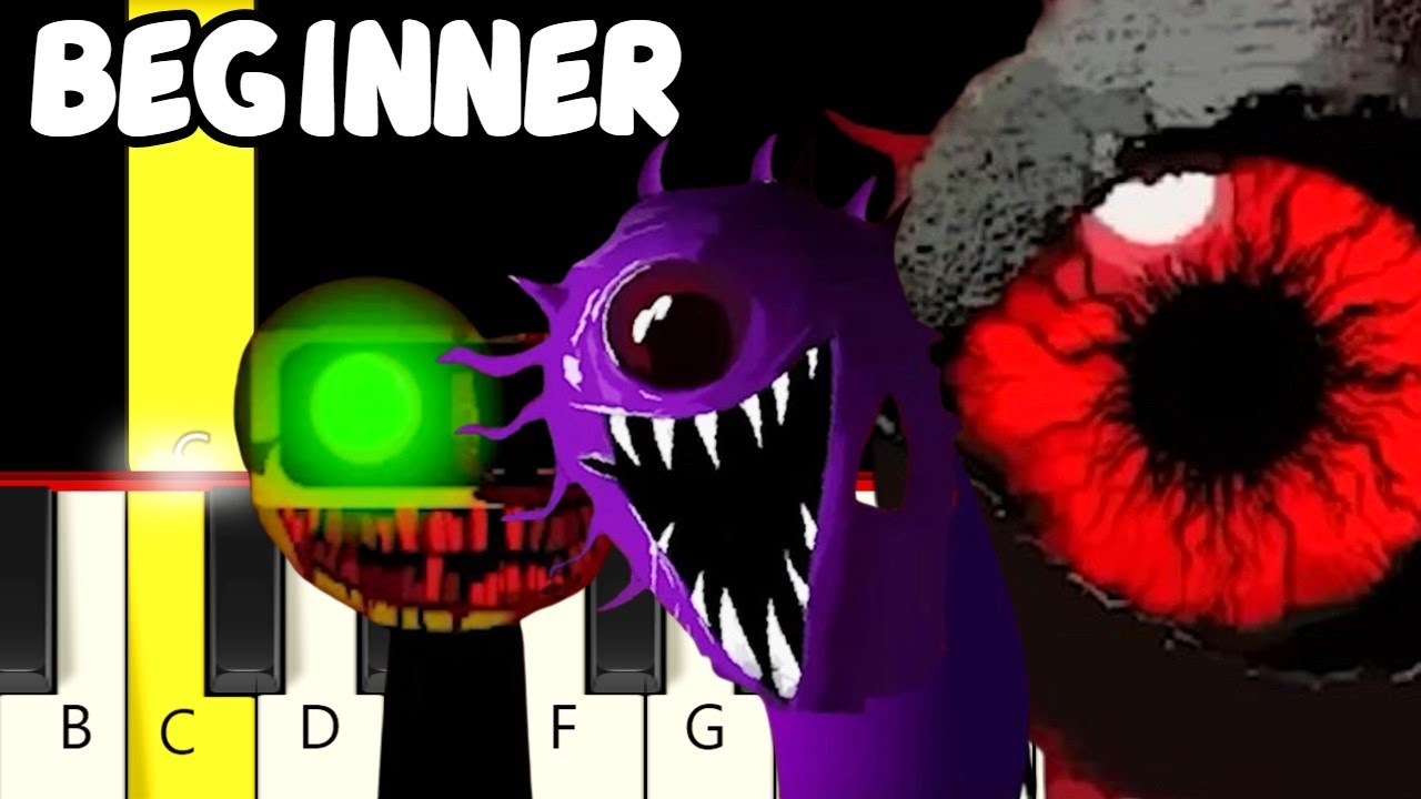 Sprunki Phase 6 & 7 - Piano Tutorial Beginner