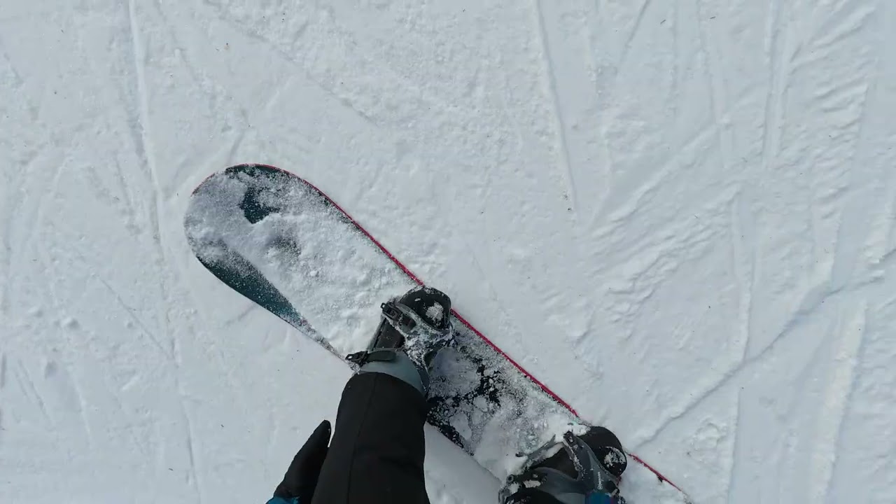 Rogla - Snowboarding on Košuta Ski Slope - Night and Day Video