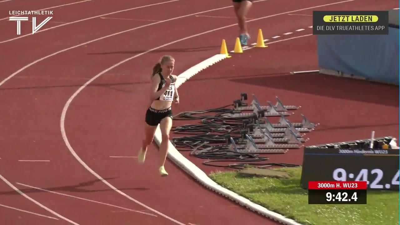 U23-DM 2022 Wattenscheid | Olivia Gürth siegt und bleibt unter zehn Minuten