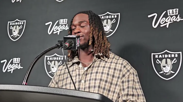 Ashton Jeanty Raiders RB, Post Loss to Texans #Raiders #RaiderNation #ashtonjeanty