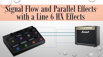 Line 6 HX Effects - using the Signal Flow and creating parallel effects