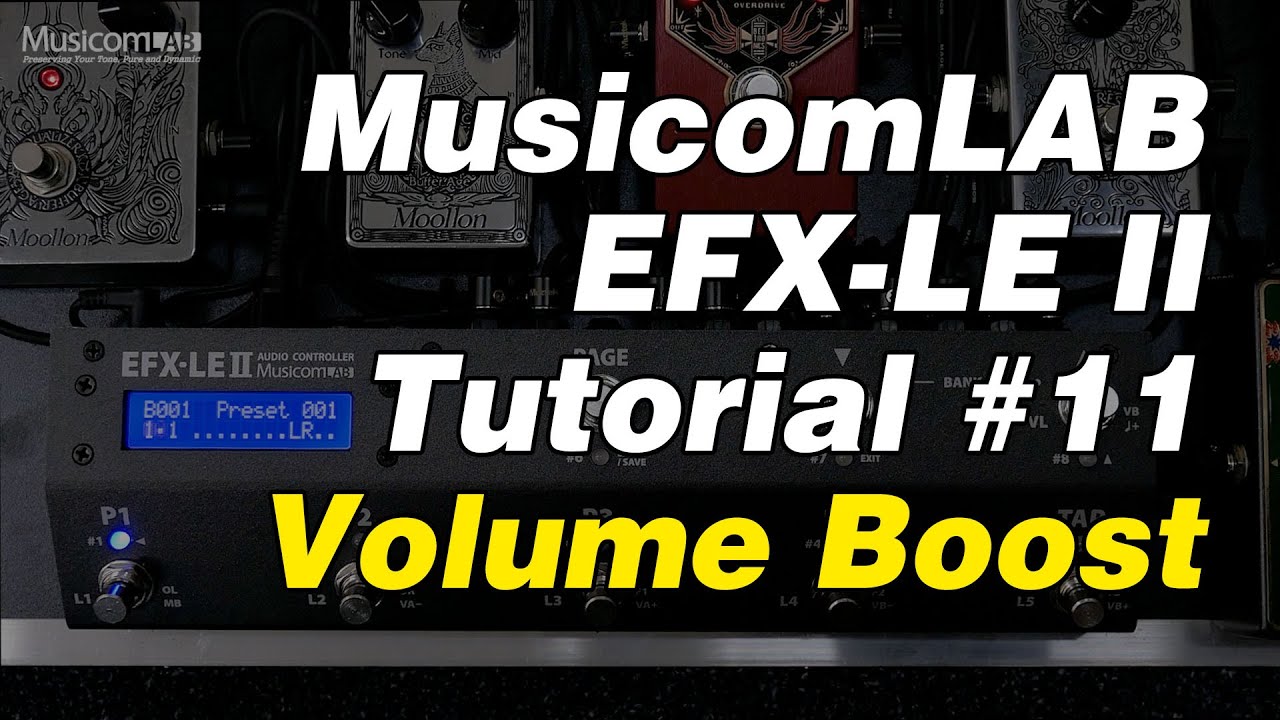 EFX-LE II Tutorial #10 - How to use Editor - YouTube
