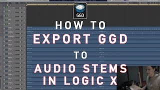 Exporting Drum Stems in Logic