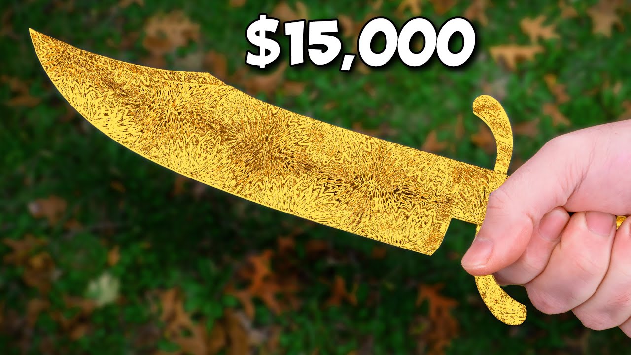 Building An Expensive Knife
