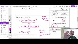 Choosing a Factoring Strategy (3M/3U)